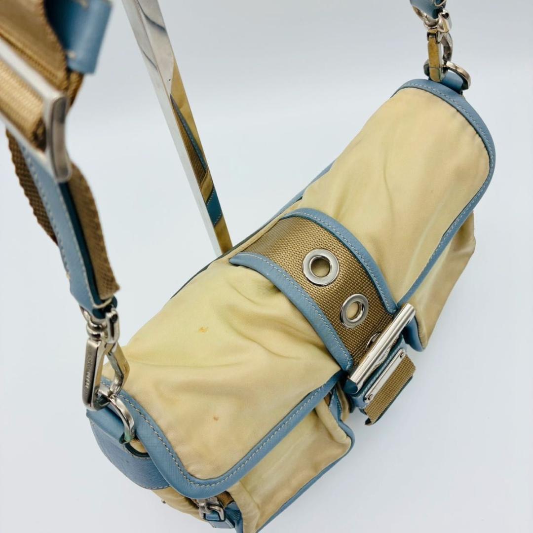 【希少 レア】プラダ ワンショルダーバッグ ナイロン vintage 90s