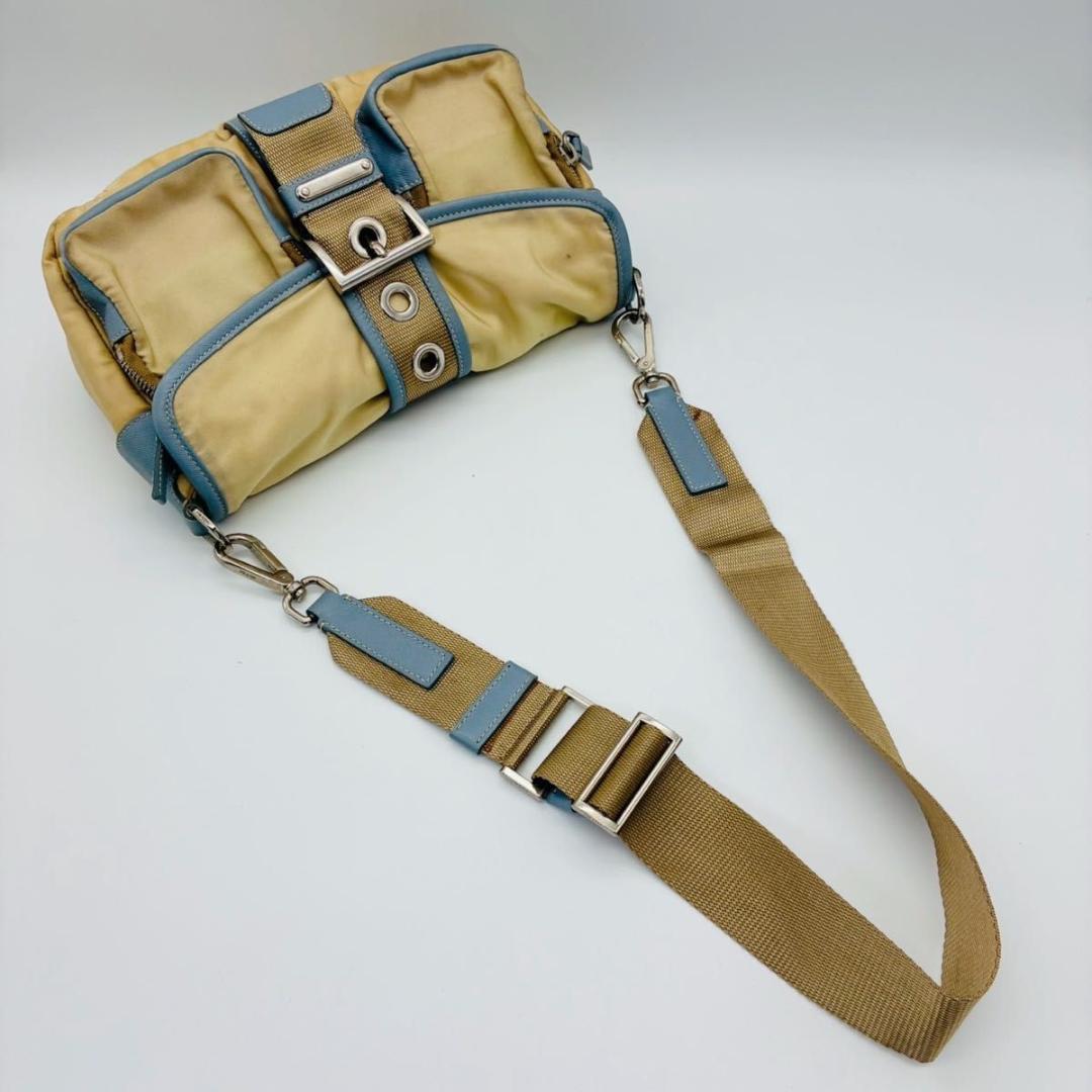 【希少 レア】プラダ ワンショルダーバッグ ナイロン vintage 90s