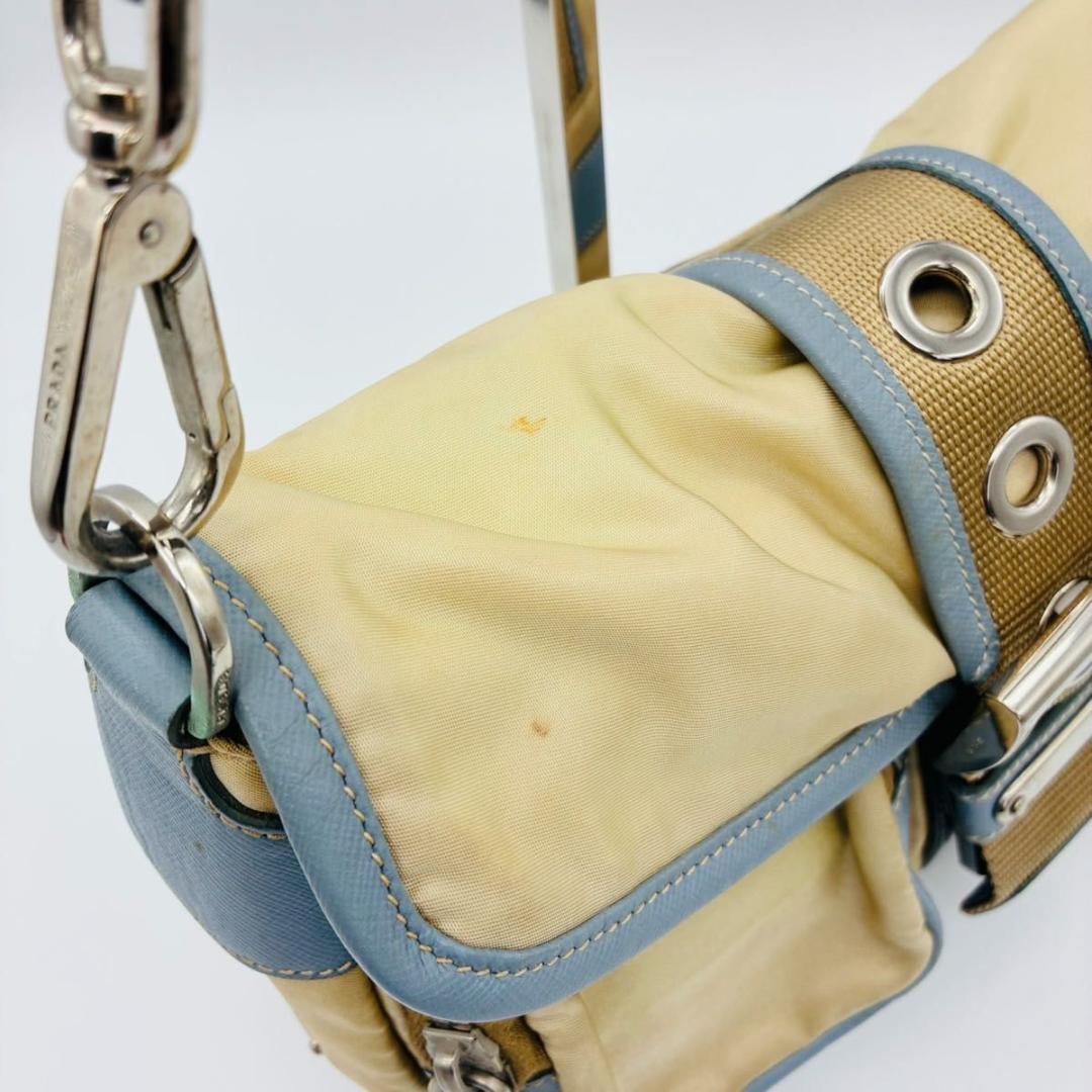 【希少 レア】プラダ ワンショルダーバッグ ナイロン vintage 90s