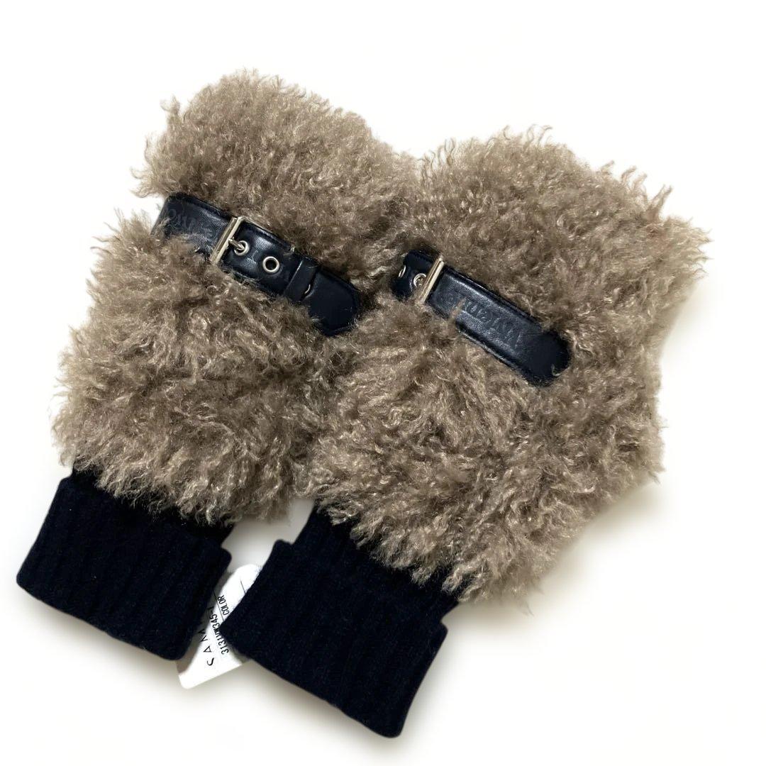 新品⭐︎ヴィヴィアンウエストウッド 2WAY フィンガーレス フード付き 手袋