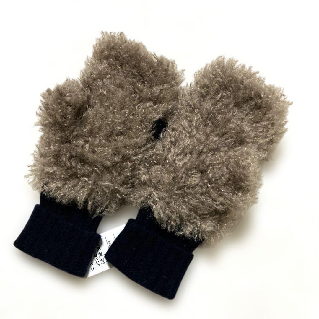 新品⭐︎ヴィヴィアンウエストウッド 2WAY フィンガーレス フード付き 手袋