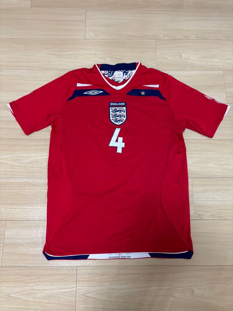 UMBRO　イングランド代表　08/10年　アウェイユニキット　#４ジェラード