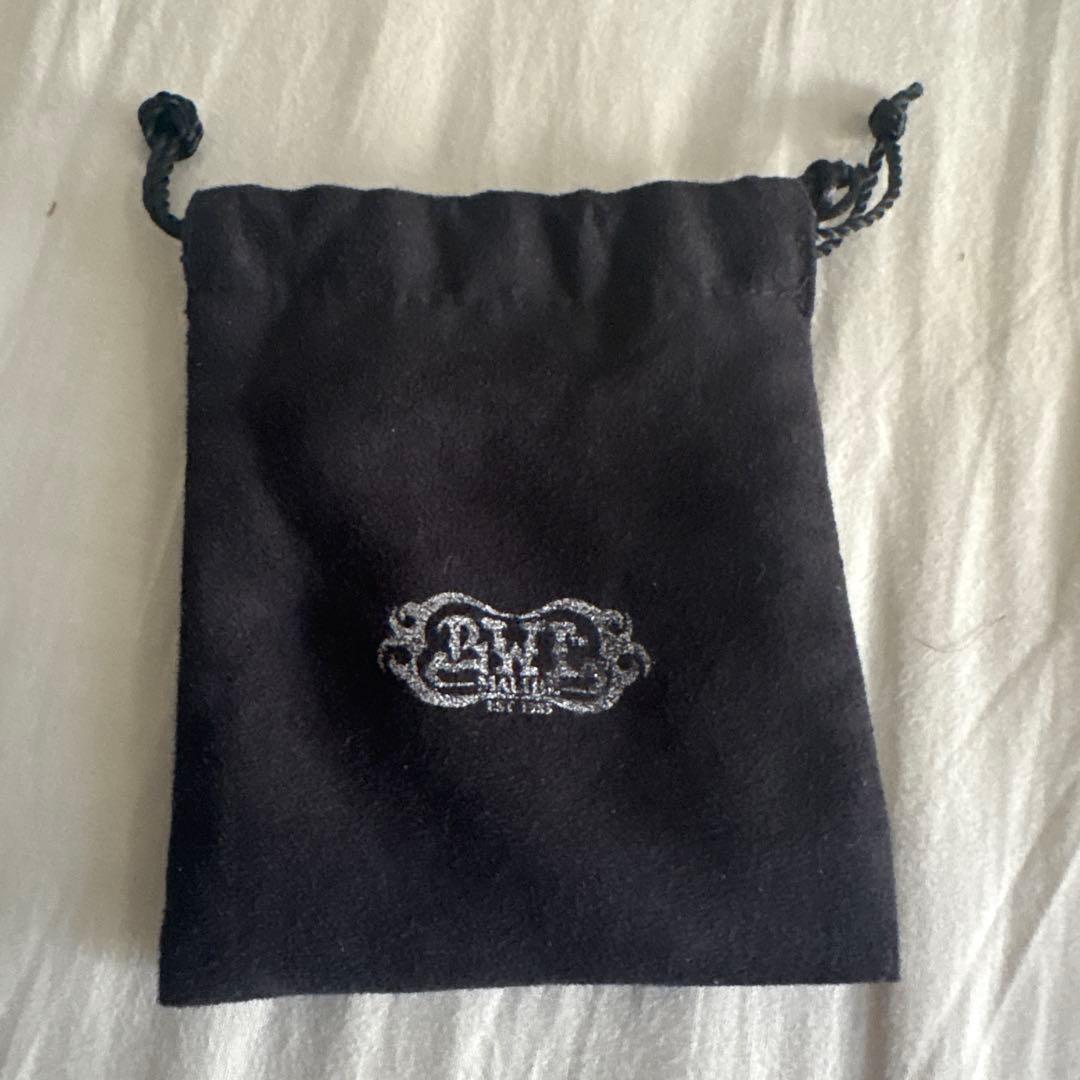 SILVER925 ビルウォールレザー　タイプスカルウォレットハンガー