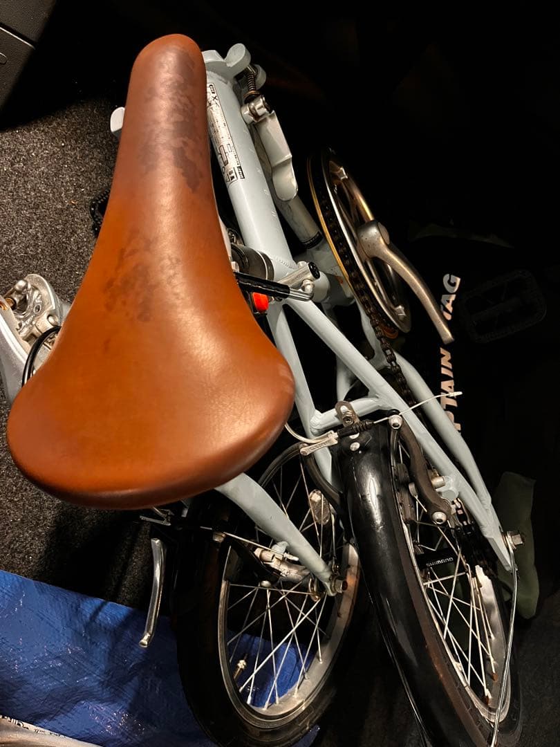 ばりくそぺろりんちょ　キャプテンスタッグ　自転車キャリーバッグとライト付き