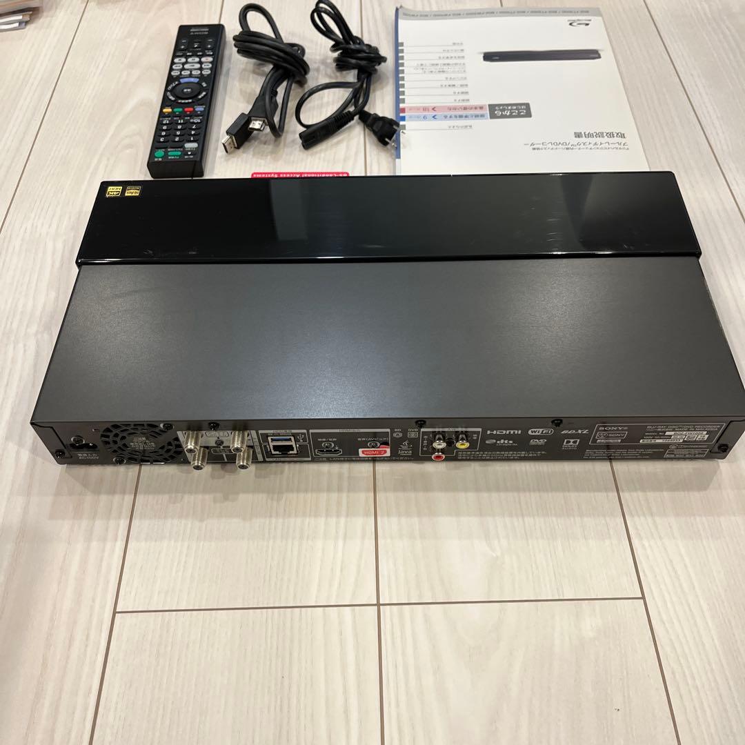 動作品　SONY BDZ-FW1000　ブルーレイ　HDD レコーダー