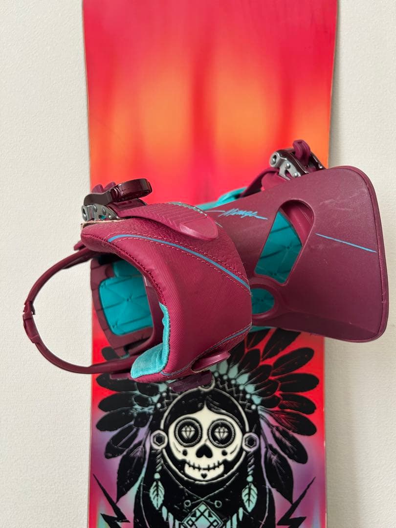 SALOMON GYPSY 143cm ビンディング、カバーセット