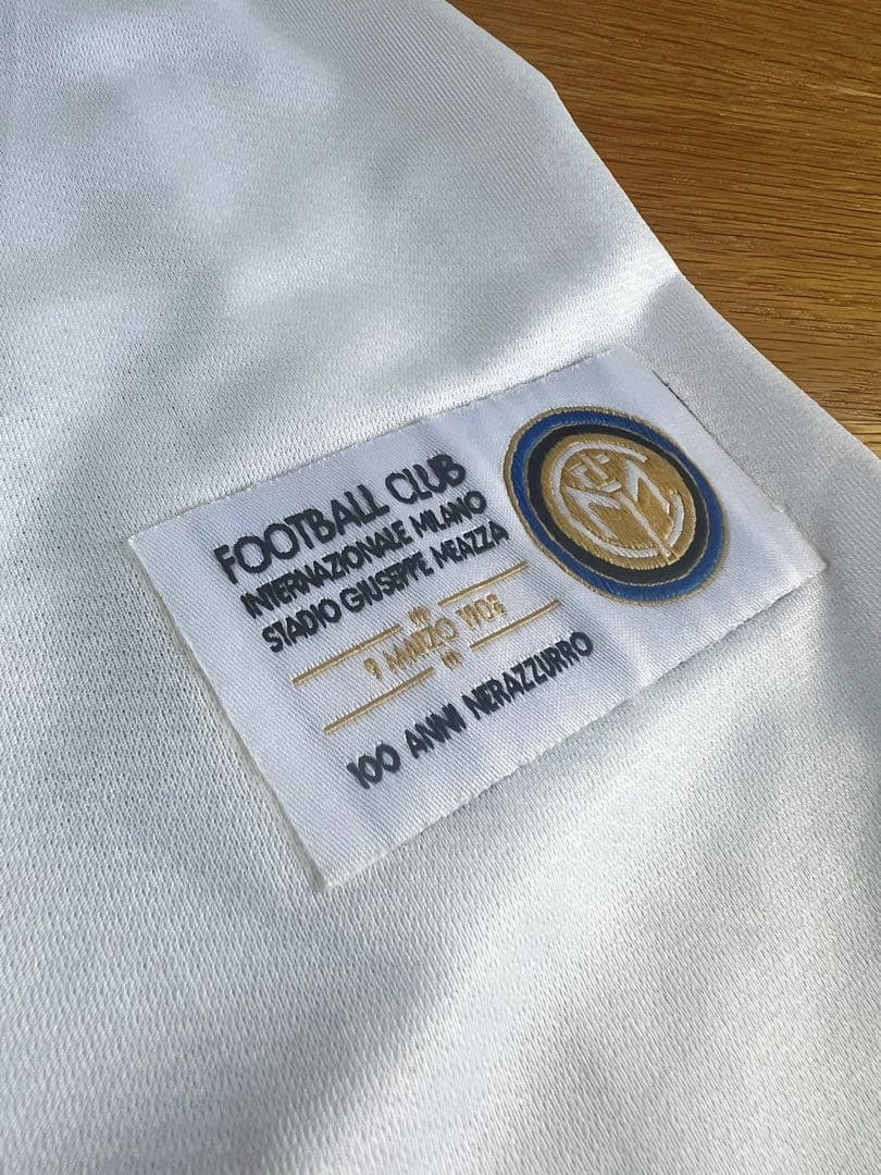 インテルミラノ　ユニフォーム　100周年　アウェー　イブラヒモビッチ　白 L