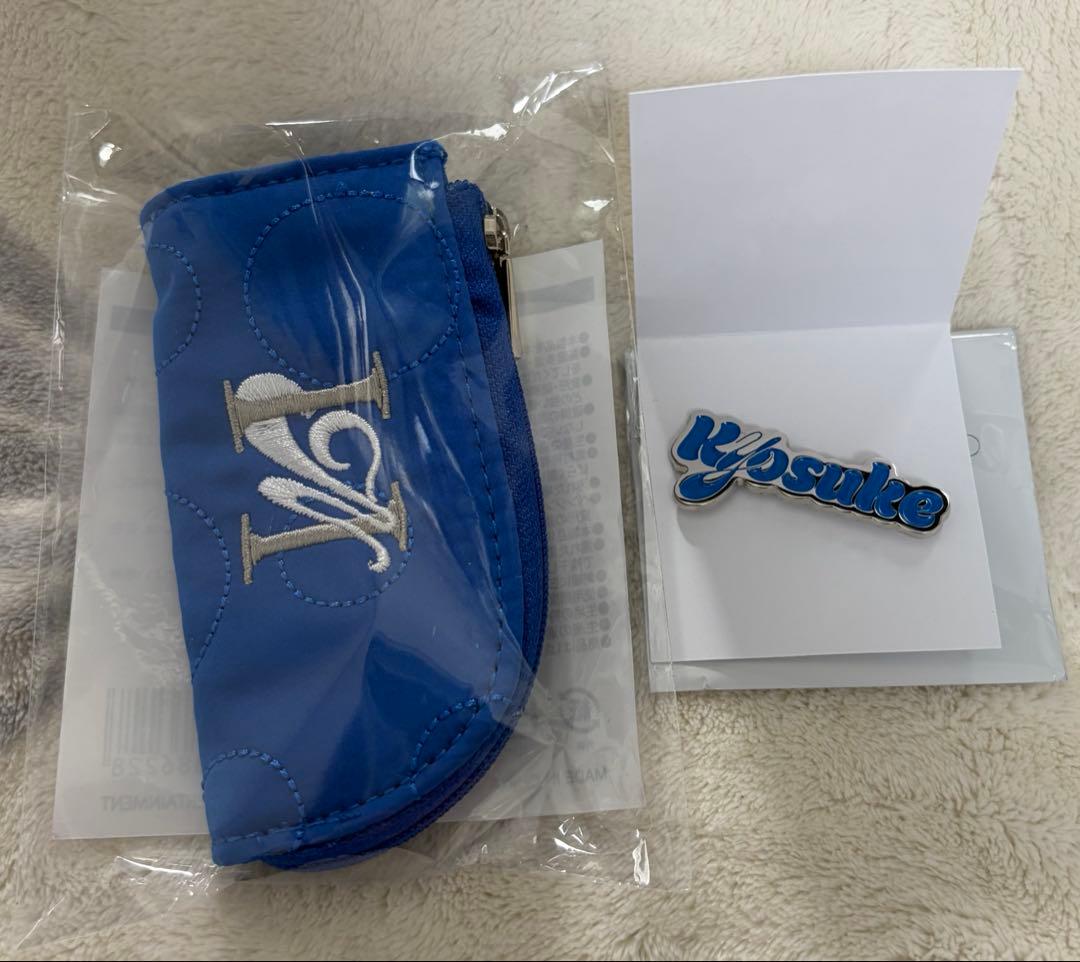 INI NEW YEAR POPUP 藤牧京介 リップケース ピンバッジ