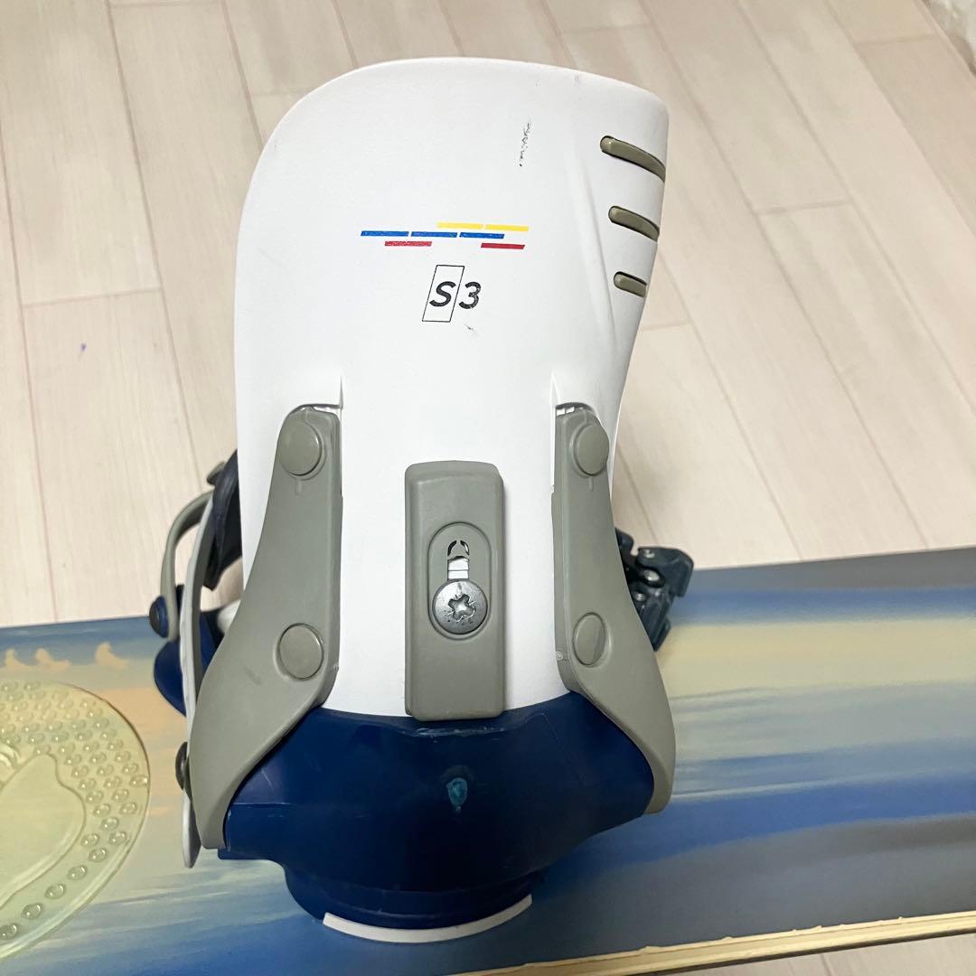 ケース付/ROSIGNOLロシニョールスノーボード140/サロモン バインS