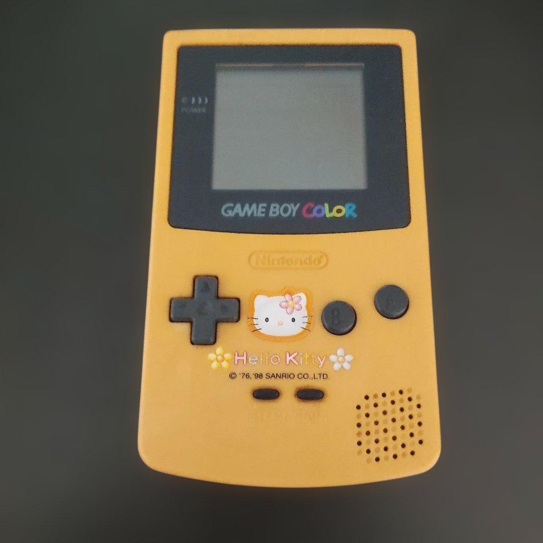 ゲームボーイカラー本体　キティモデル