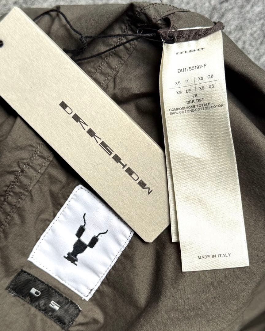 【Rick Owens DRKSHDW】ノースリーブ シャツ カットソー