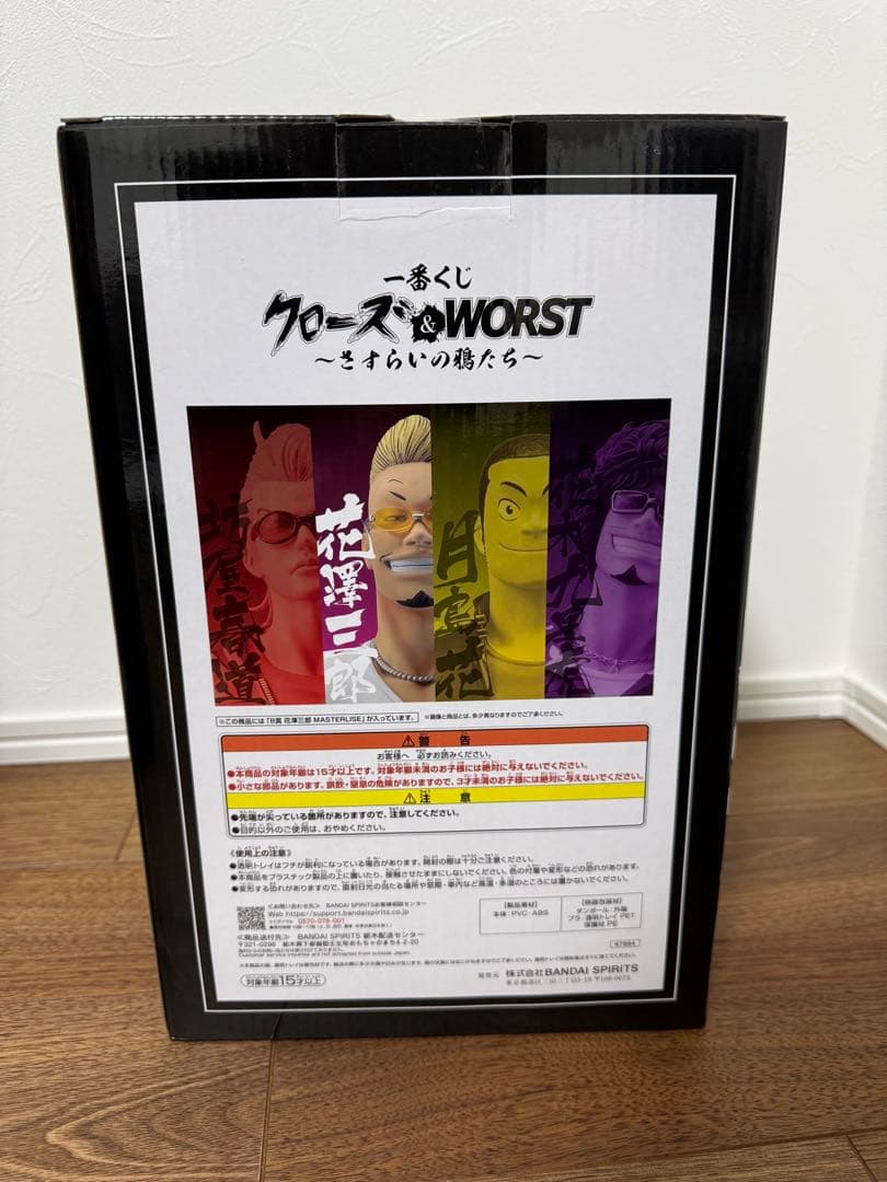 一番くじクローズ&WORST 〜さすらいの鴉たちB賞花澤三郎MASTERLISE