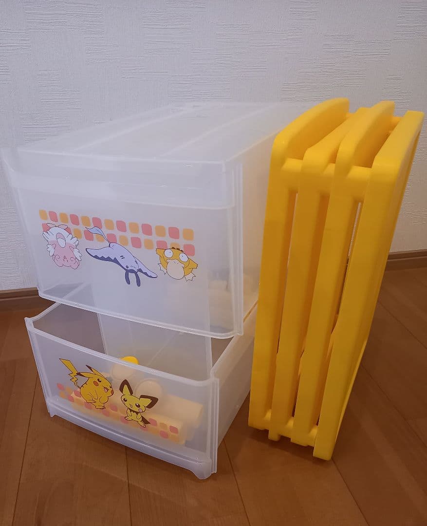 ポケットモンスター　衣装ケース　収納　チェスト　3段引き出し　ポケモン　希少☆