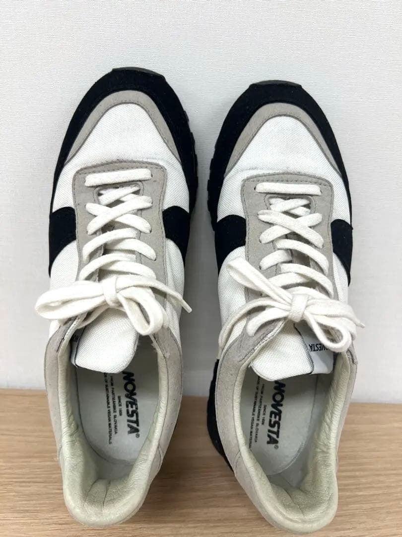 NOVESTA ノヴェスタ マラソントレイル ホワイト ブラック ベージュ