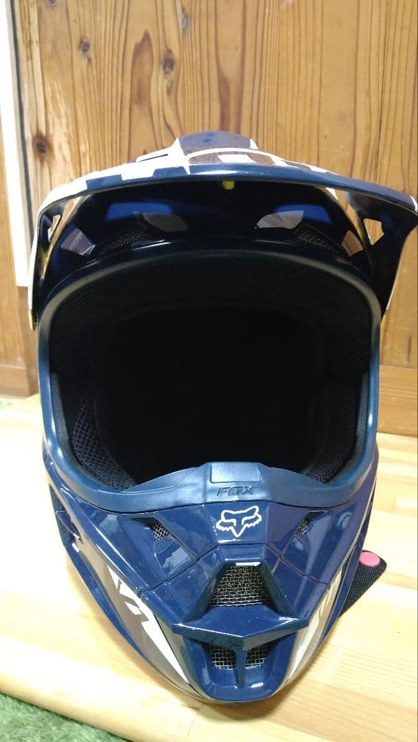 FOX V1 オフロードヘルメット SWANSゴーグルセット