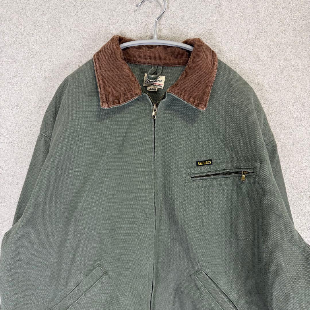 美品 希少 Backers ヘビーコットン ワークジャケット バッカーズ