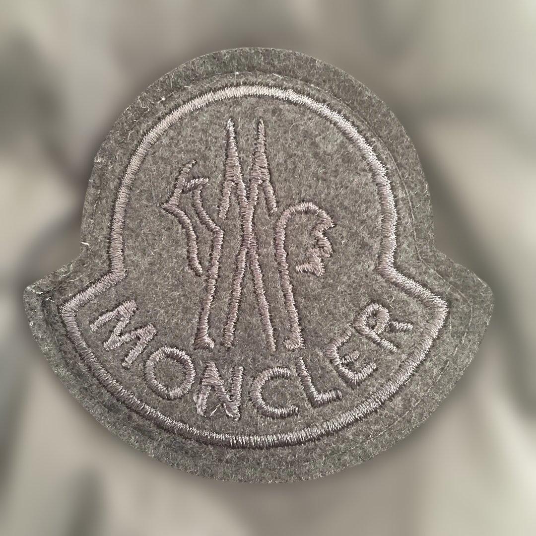 ＊モンクレール ベスト ダウン size0 黒ロゴワッペン 定価12.7万円＊