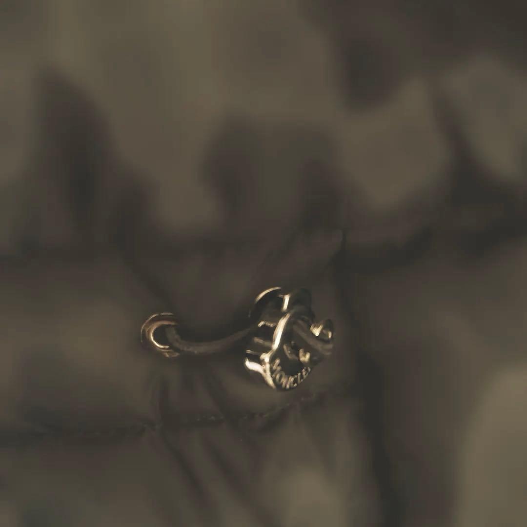 ＊モンクレール ベスト ダウン size0 黒ロゴワッペン 定価12.7万円＊