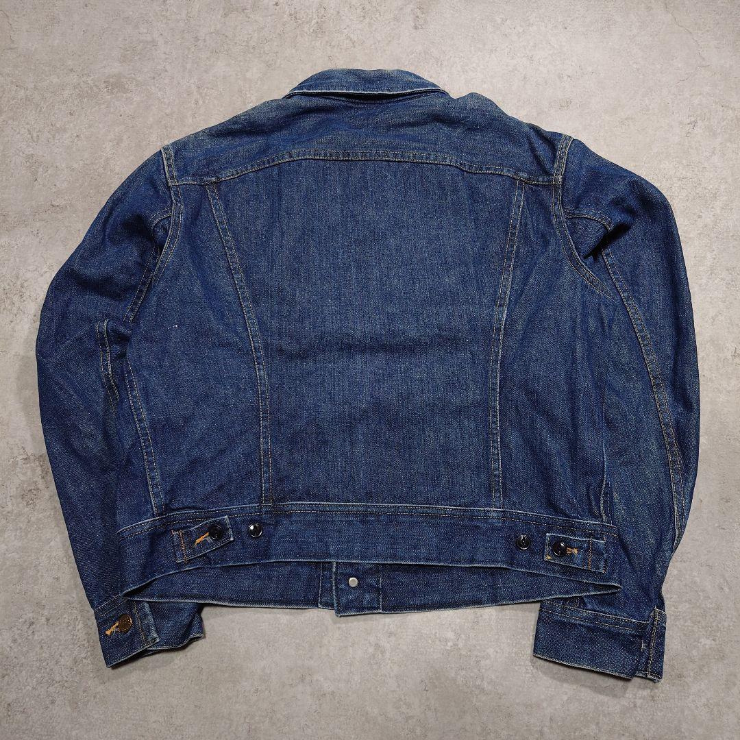 70s Lee 101-J デニムジャケット 濃紺 USA製 44 ヴィンテージ