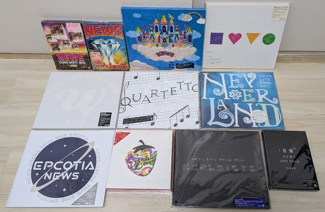 NEWS DVD・BluRay まとめ売り