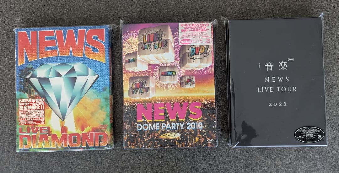 NEWS DVD・BluRay まとめ売り