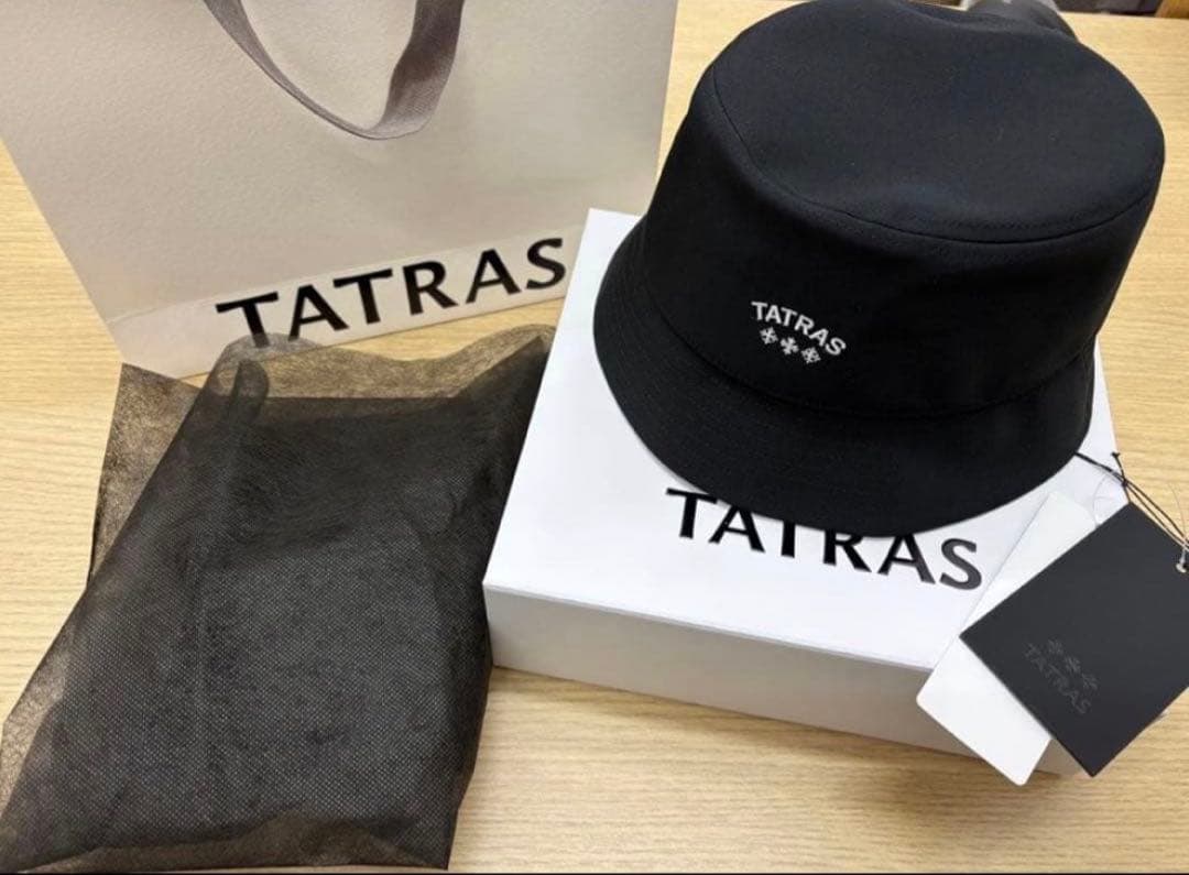 TATRAS ブラック バケットハット