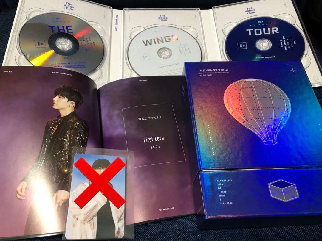 BTS 防弾少年団 THE WINGS TOUR DVD 韓国盤