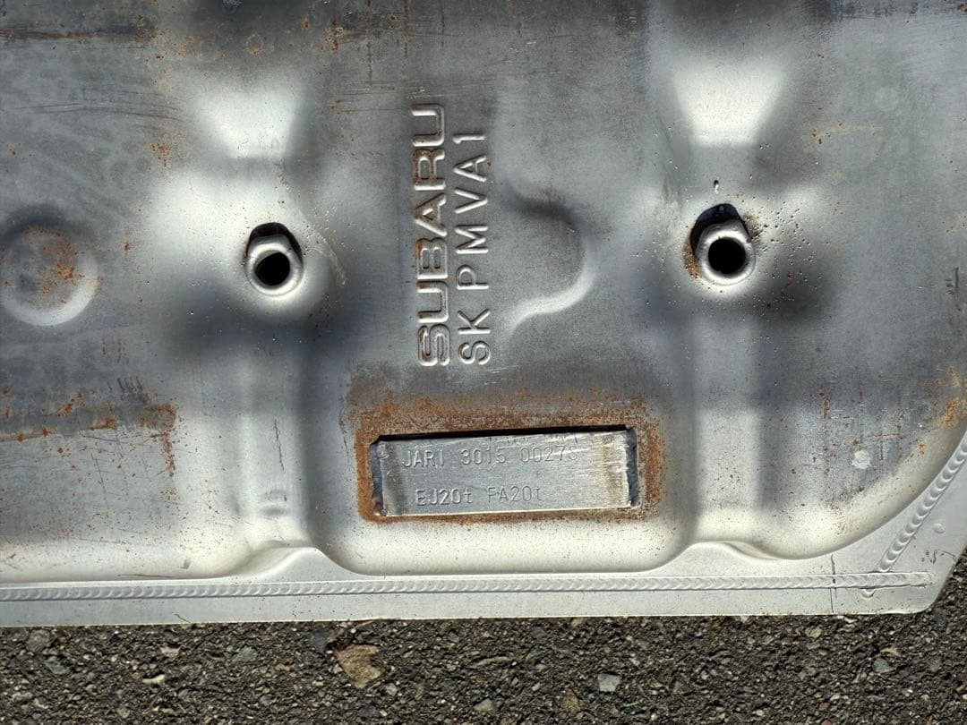 STI　EXHAUST KIT エキゾーストキット　中間のみ