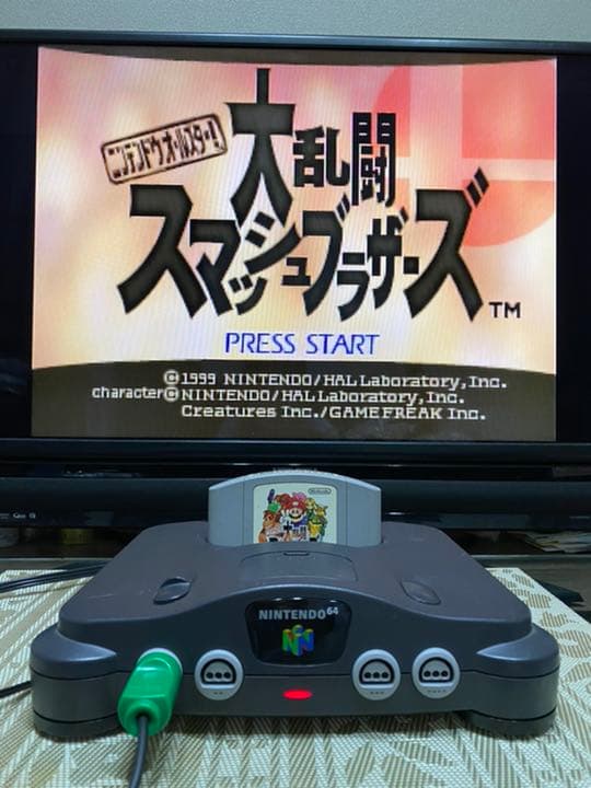 Nintendo 旧世代ゲーム機本体 NINTENDO 64＋ソフト