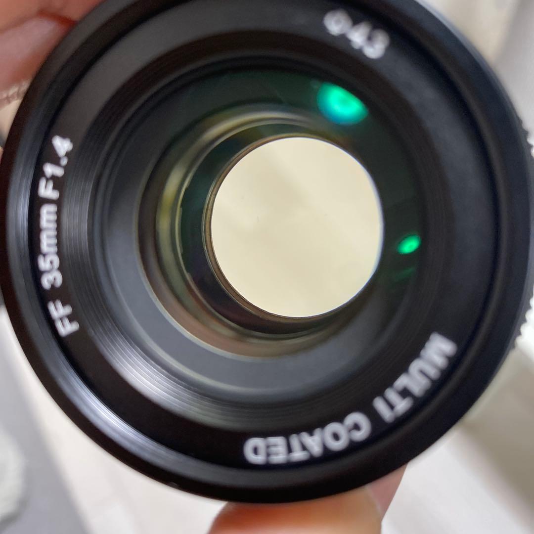 pergear 35mm f1.4 Lマウント レンズ保護フィルター付