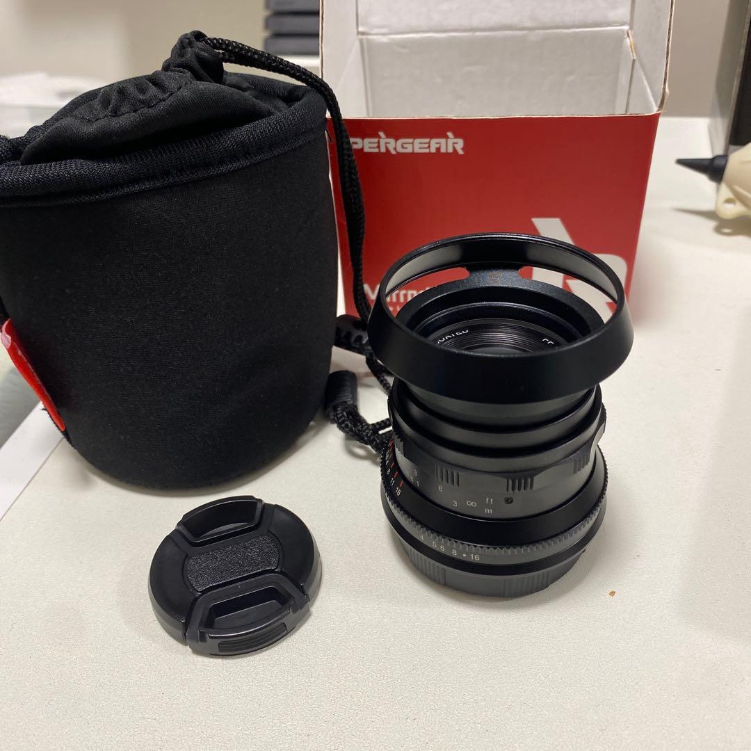 pergear 35mm f1.4 Lマウント レンズ保護フィルター付