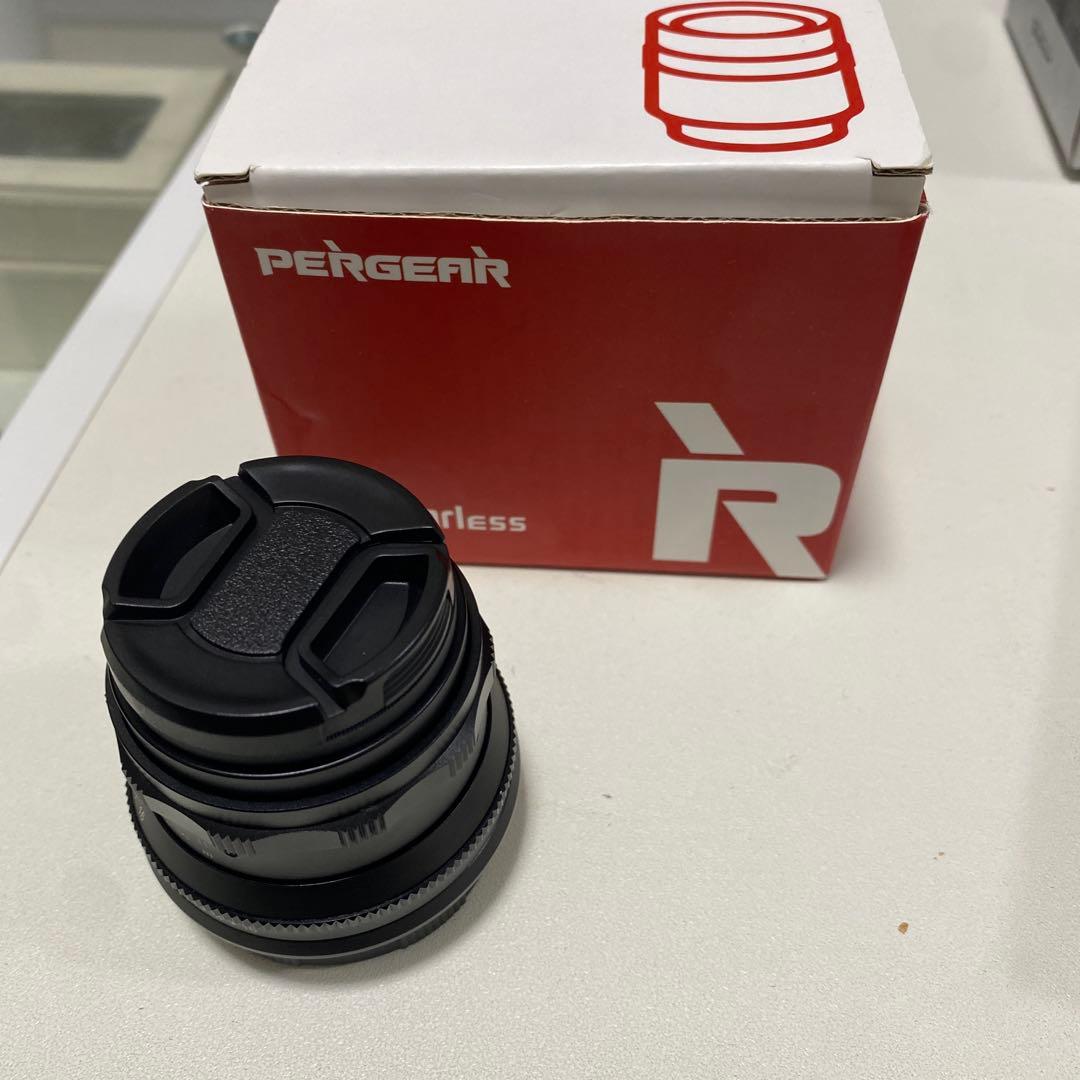 pergear 35mm f1.4 Lマウント レンズ保護フィルター付