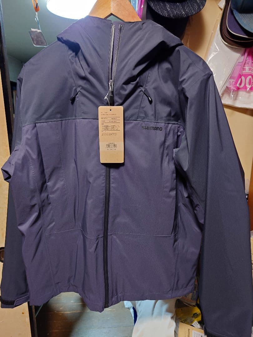【値下げ】超美品 シマノ インサレーションレインジャケット RB-034W L