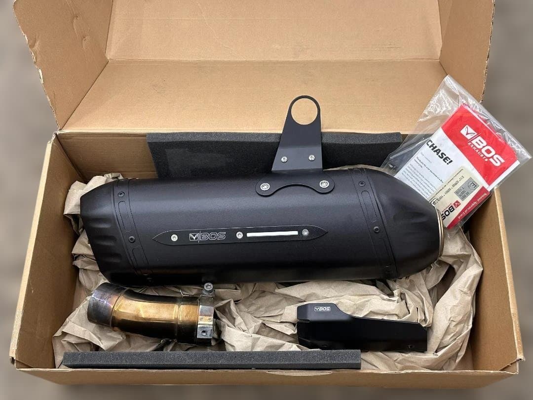 【売切り大幅値下げ】BOS マフラー Desert Fox 