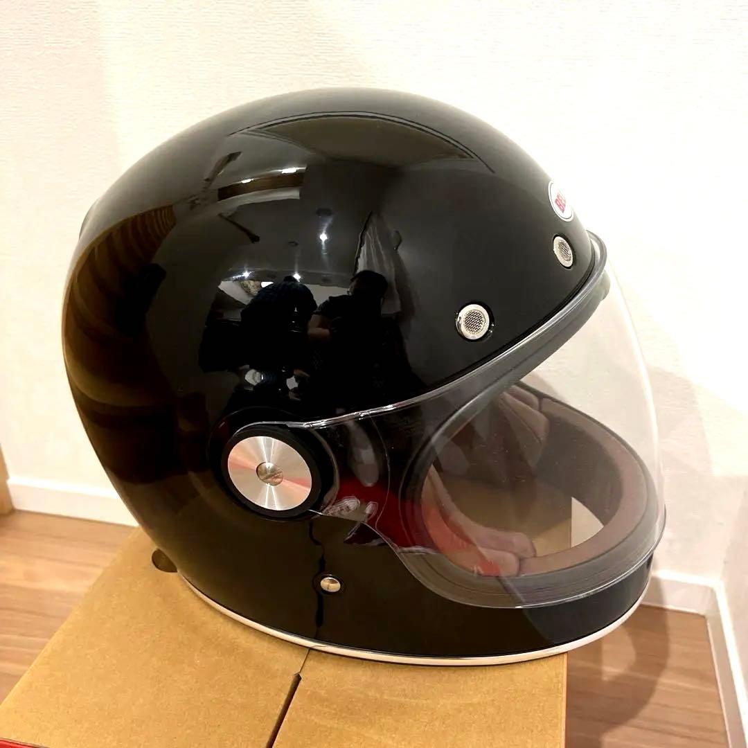 【美品】BELL BULLITT CRF グロスブラック XL SG公道走行可能
