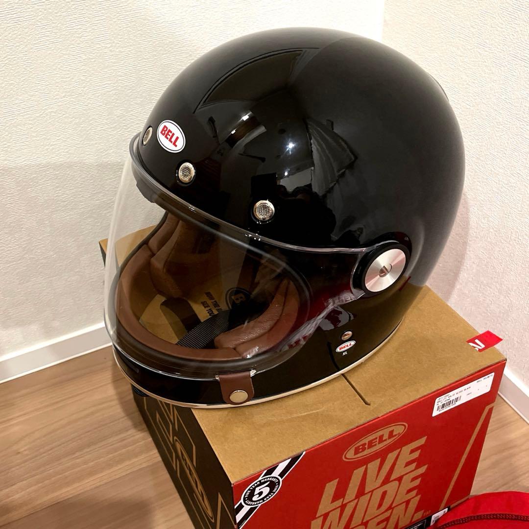 【美品】BELL BULLITT CRF グロスブラック XL SG公道走行可能