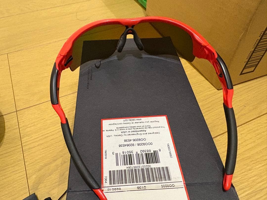 オークリー！レーダーロックパス！プリズムレンズ！