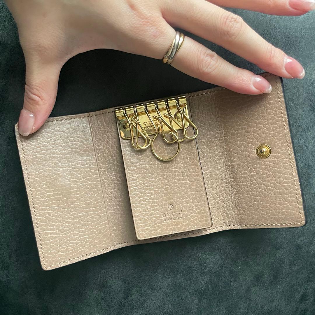 【最終値下げ】 GUCCI キーケース　GGマーモント