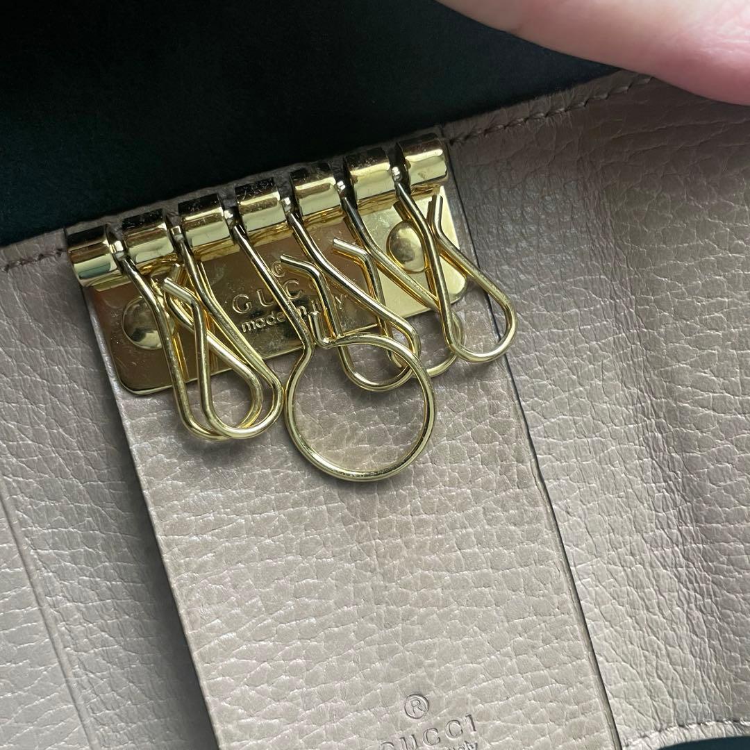 【最終値下げ】 GUCCI キーケース　GGマーモント