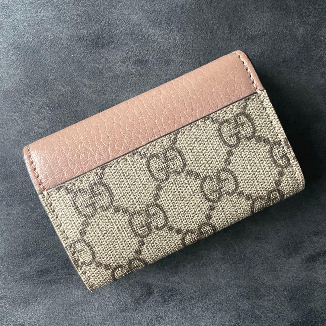 【最終値下げ】 GUCCI キーケース　GGマーモント