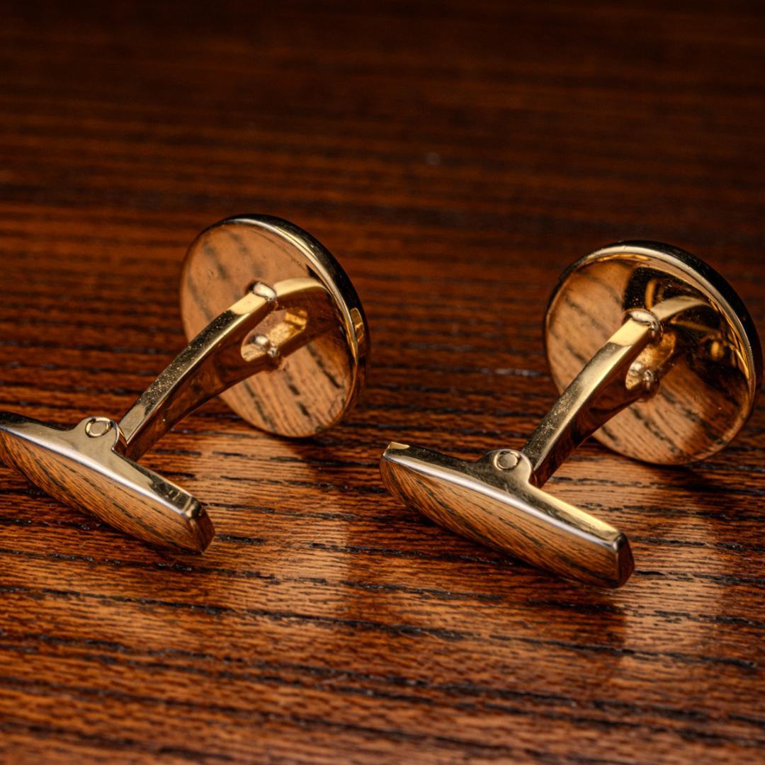 わんわん オールドサンローラン ブルーマーブル トライアングルシェイプ