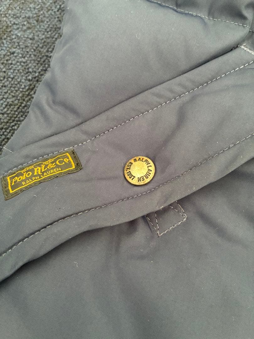 POLO RALPH LAUREN ネイビーダウンベスト