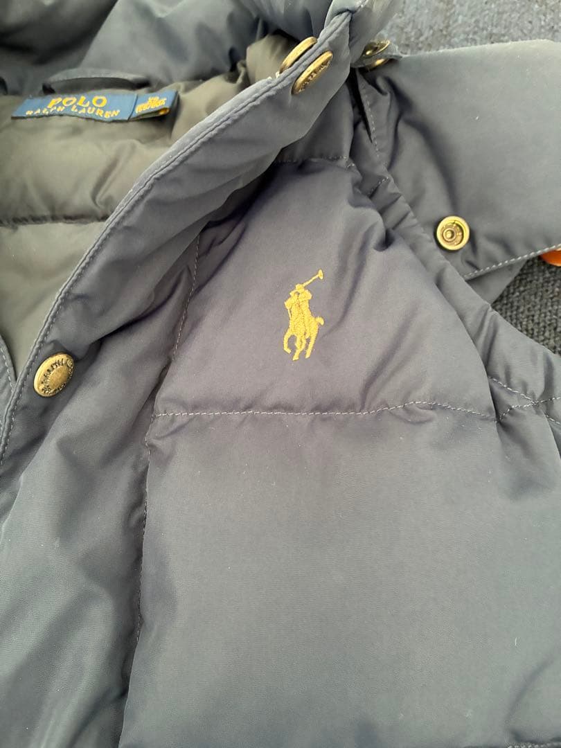 POLO RALPH LAUREN ネイビーダウンベスト