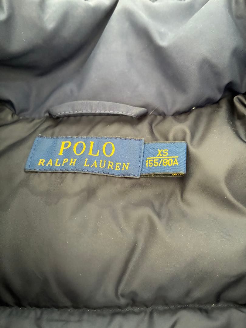 POLO RALPH LAUREN ネイビーダウンベスト