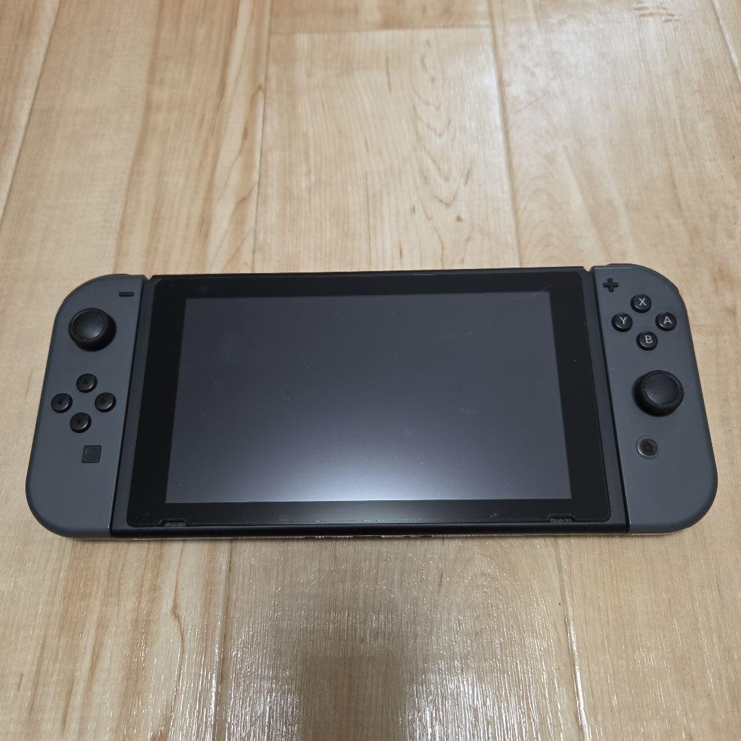 Nintendo Switch グレー 本体 ジョイコン 充電グリップ セット