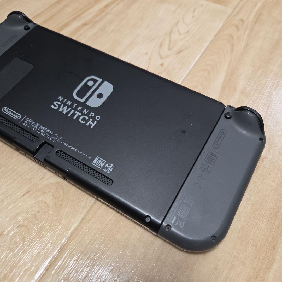 Nintendo Switch グレー 本体 ジョイコン 充電グリップ セット