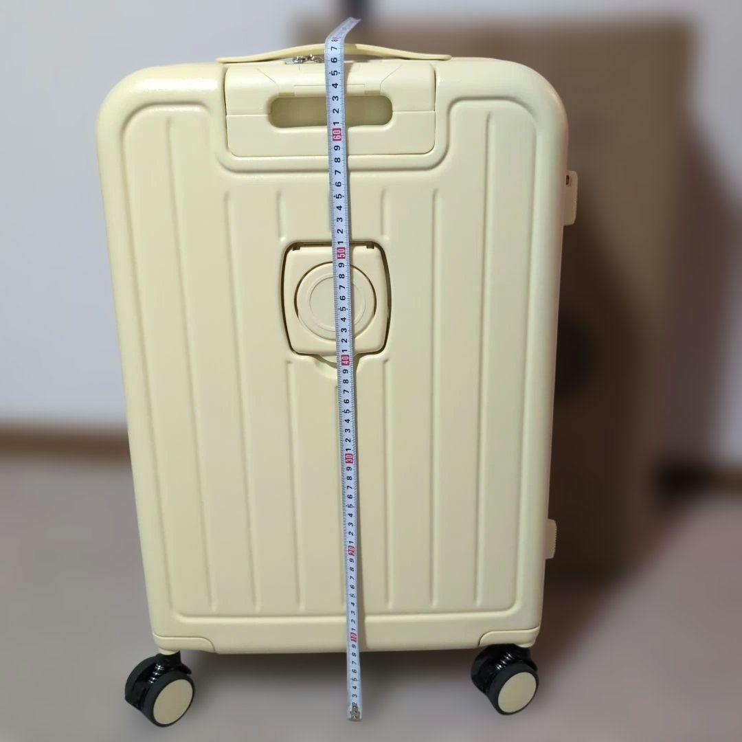 フロントオープン キャリーケース ストッパー付きMサイズ