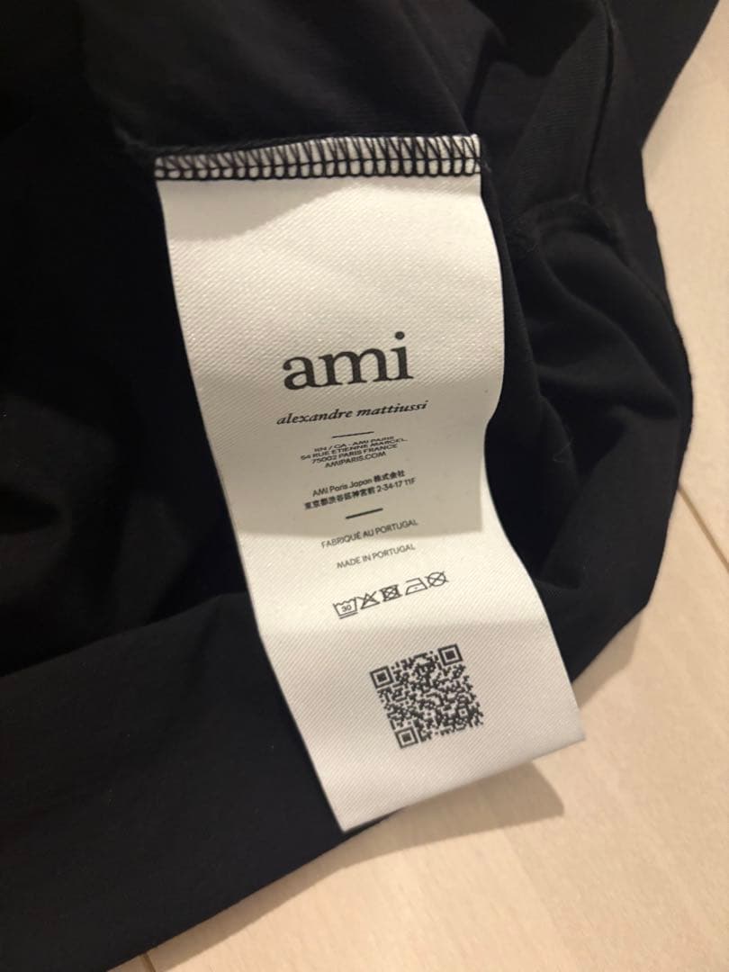 AMI PARIS アミパリス Tシャツ ブラック