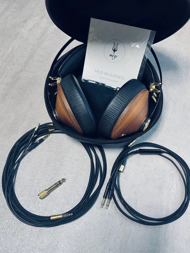 ヘッドホン MEZE AUDIO 99 Classics WALNUT SILVER