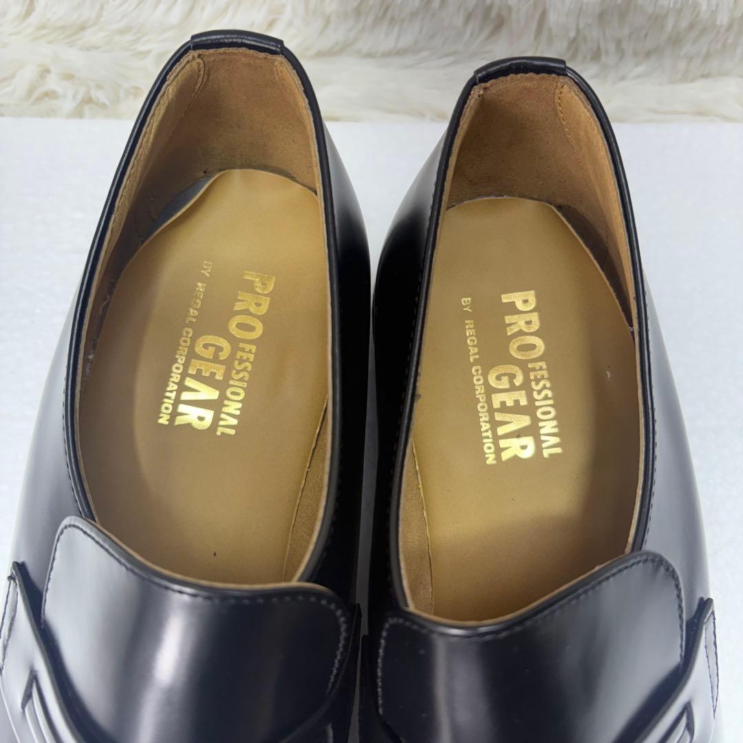 未使用 リーガル NK41 ローファー スリッポン ブラック 27cm EEEE